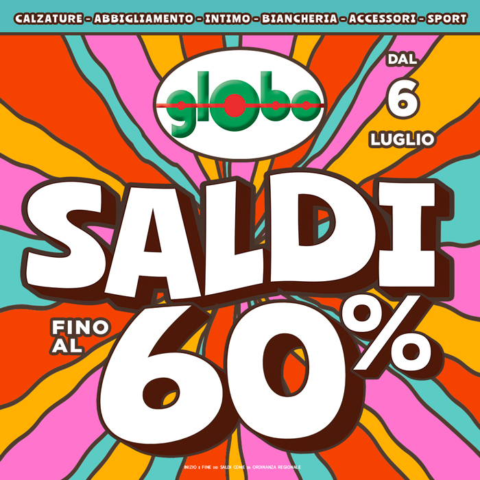 SALDI ESTIVI GLOBO