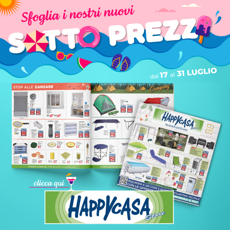Nuovo volantino Happy Casa Store