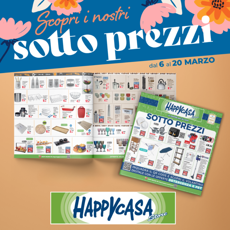 Volantino Happy Casa Store