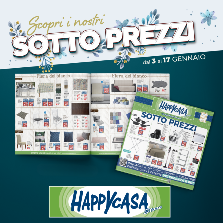 Nuovo volantino Happy Casa Store